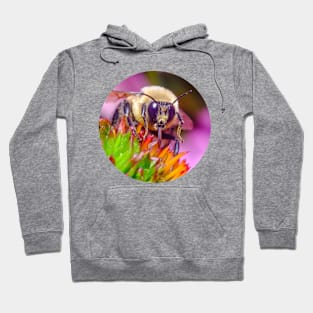 Bumble Bee Tongue Macro Photograph Hoodie